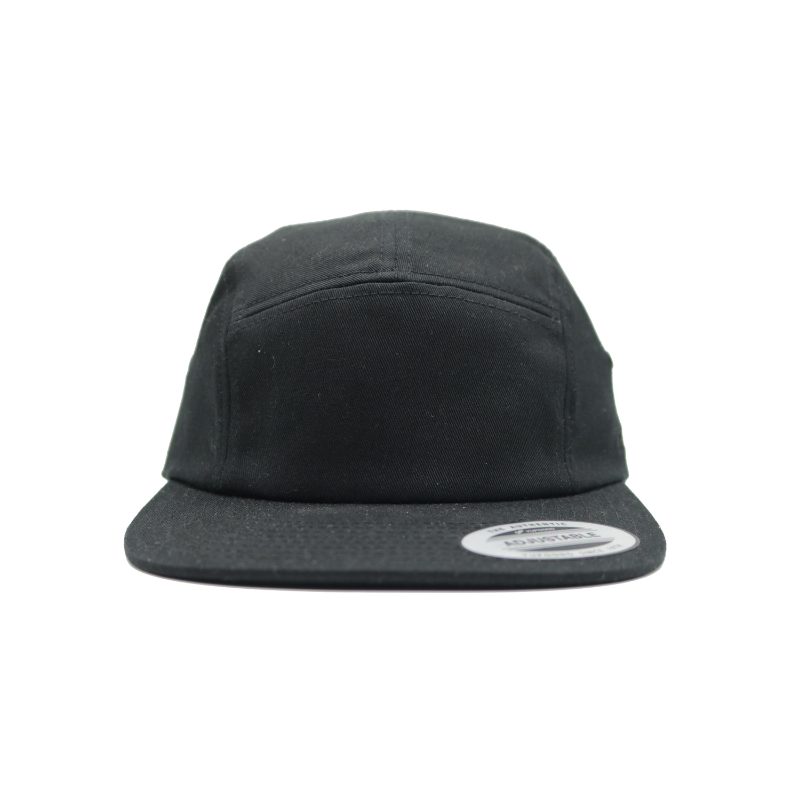 (OCTOBER) 7005-BLK Jockey Style Black Cap Adjustable Fit
