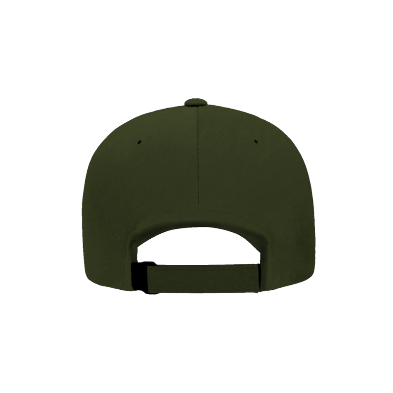 (OCTOBER) DELTA-ADJ-OLV Stylish Delta Olive Cap with Adjustable Fit
