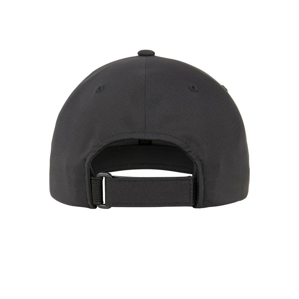 (JAN27) DELTA-PERF-ADJ-BLK Delta Perforated Black Cap Velcro Adjustable