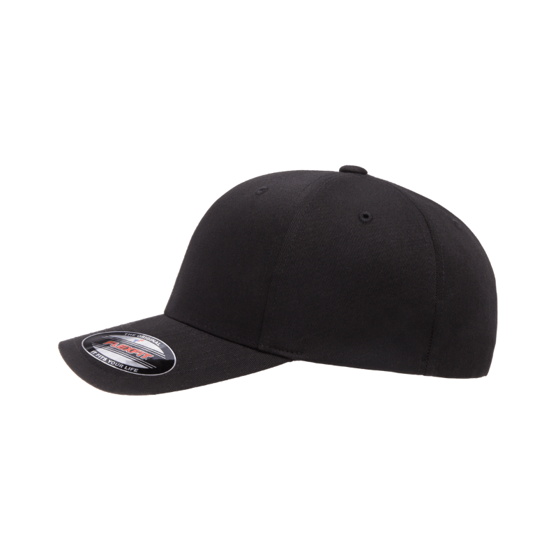 (OCTOBER) 6277-BLK Baseball Black Cap Fitted