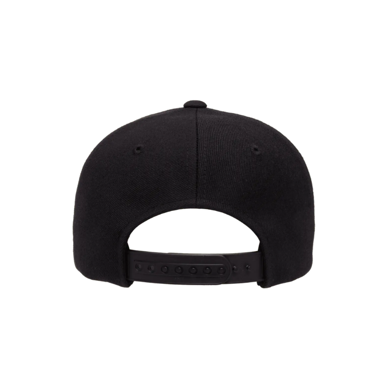 (JAN27) 6389X-BLK Black Cap Snapback
