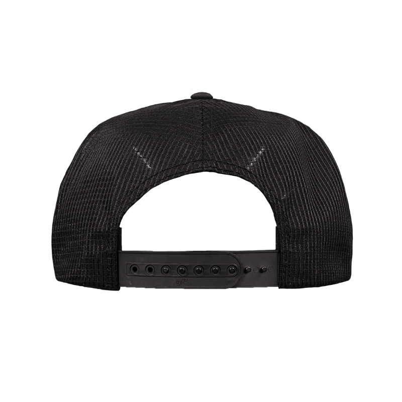 (JUNE) 5700-BLK Mono Mesh Black Adjustable Fit
