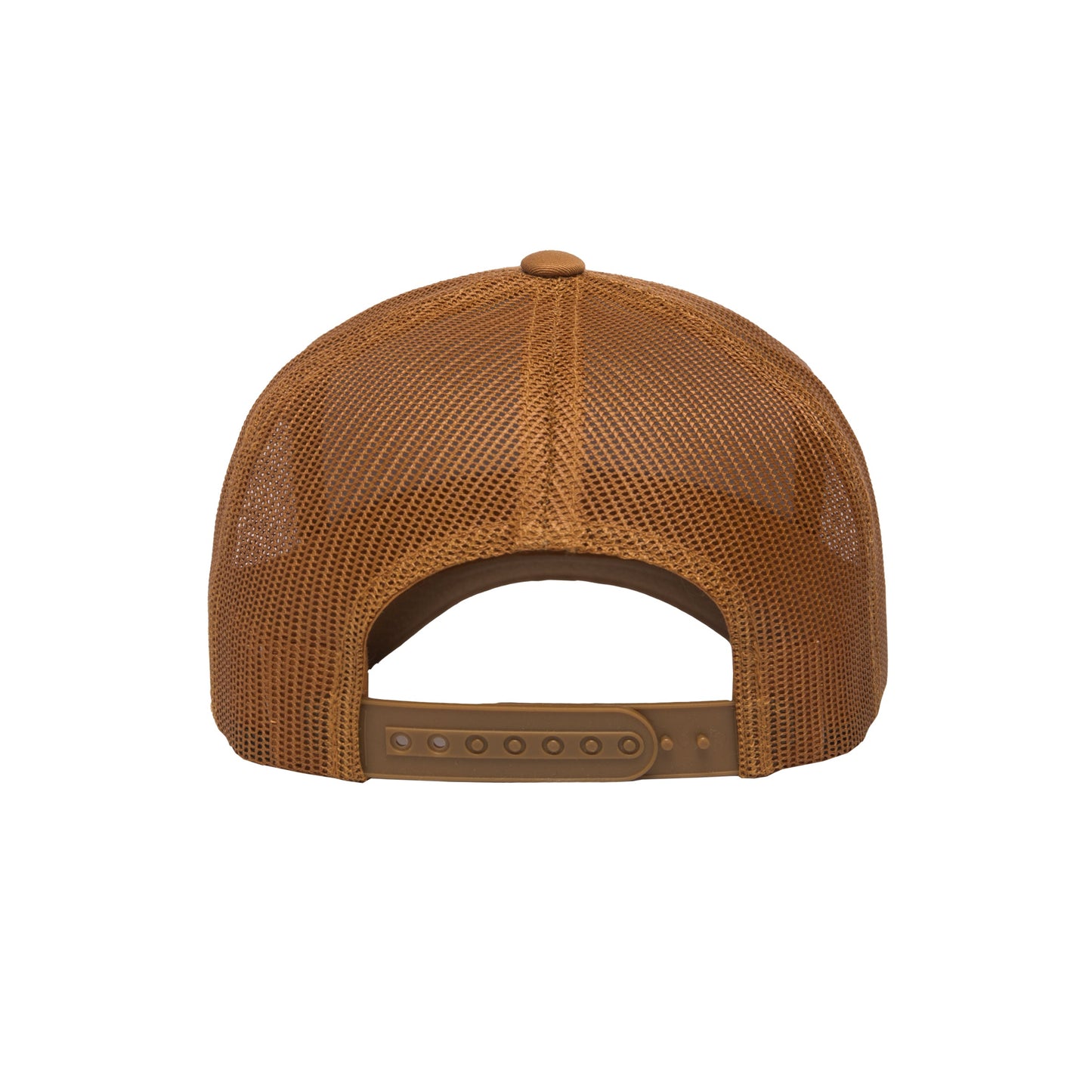 (AUGUST) 6606-CRML Retro Trucker Caramel Cap Adjustable Fit