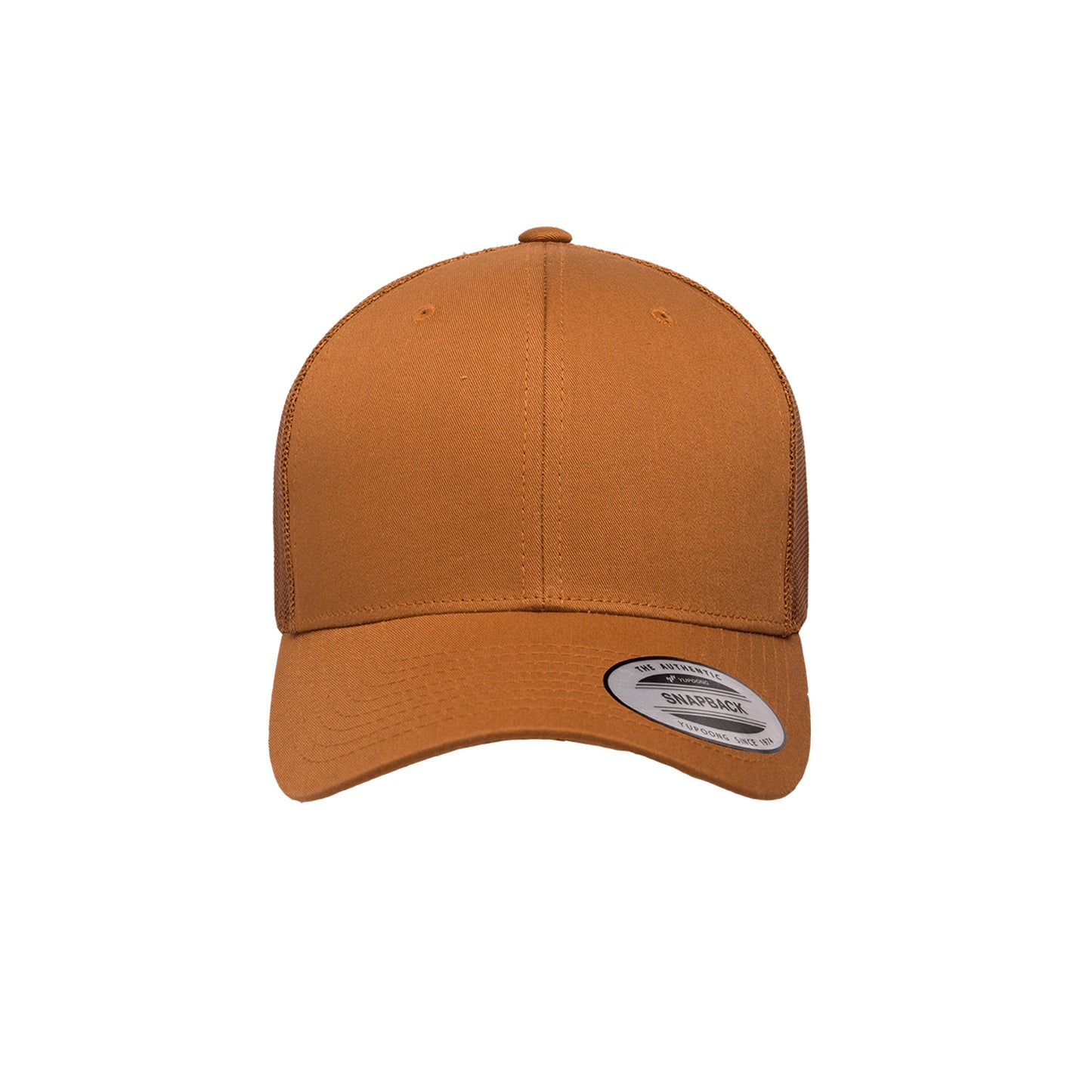 (AUGUST) 6606-CRML Retro Trucker Caramel Cap Adjustable Fit