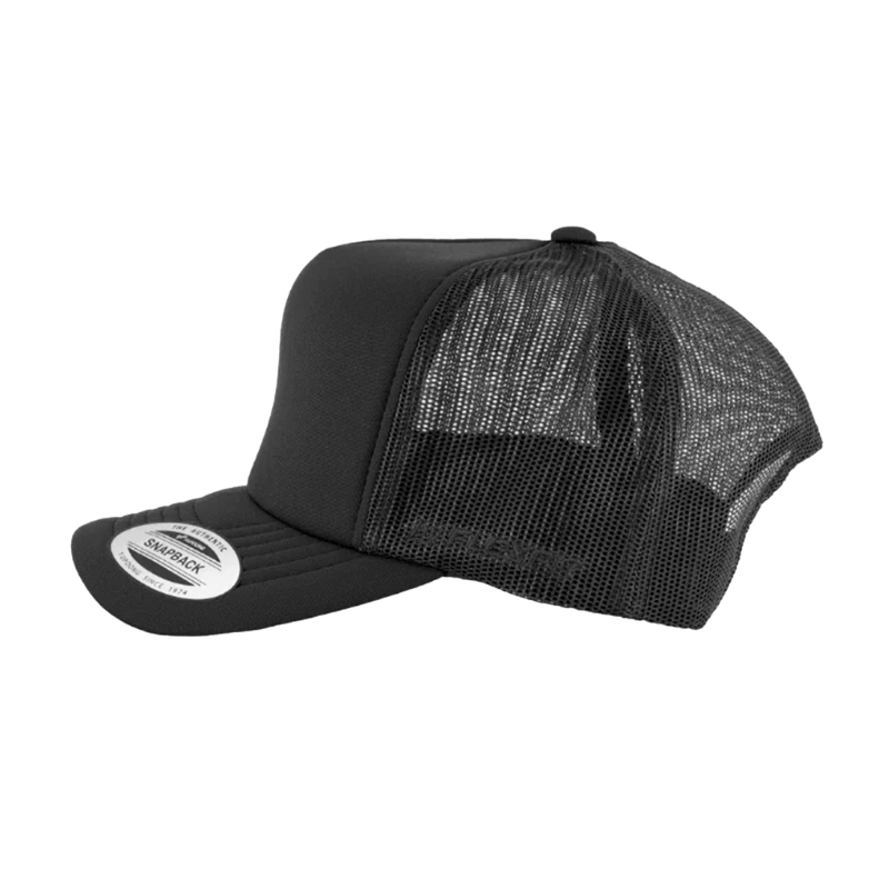 (MAR27) 6700-BLK VZ Trucker Black Cap Snapback