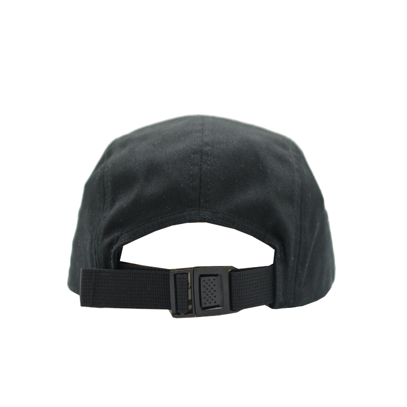 (OCTOBER) 7005-BLK Jockey Style Black Cap Adjustable Fit