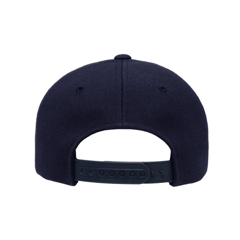(OCTOBER) 6389X-NVY X-CAP Navy Retro Cotton Blend Snapback Adjustable Fit