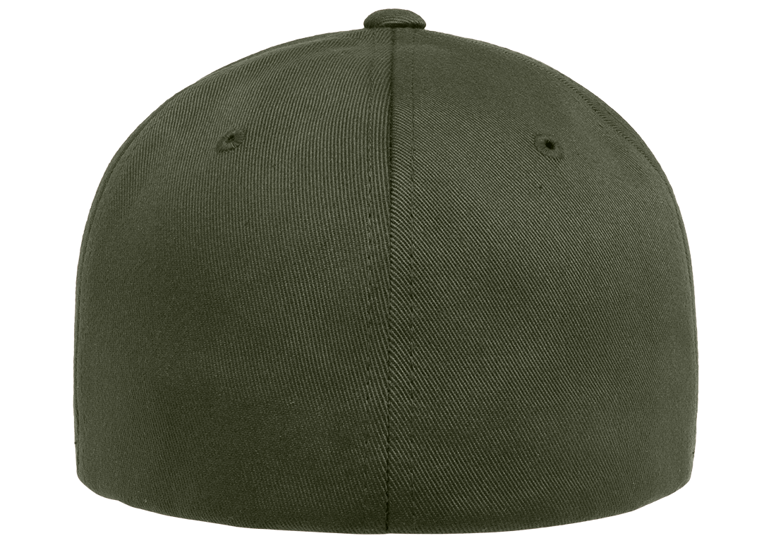 (OCTOBER) 6277-OLIV Baseball Olive Cap Fitted