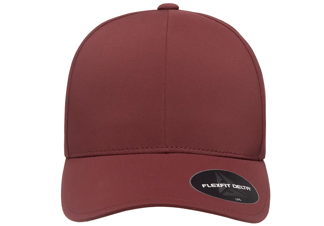 (OCTOBER) DELTA-ADJ-MRN Stylish Delta Maroon Cap with Adjustable Fit