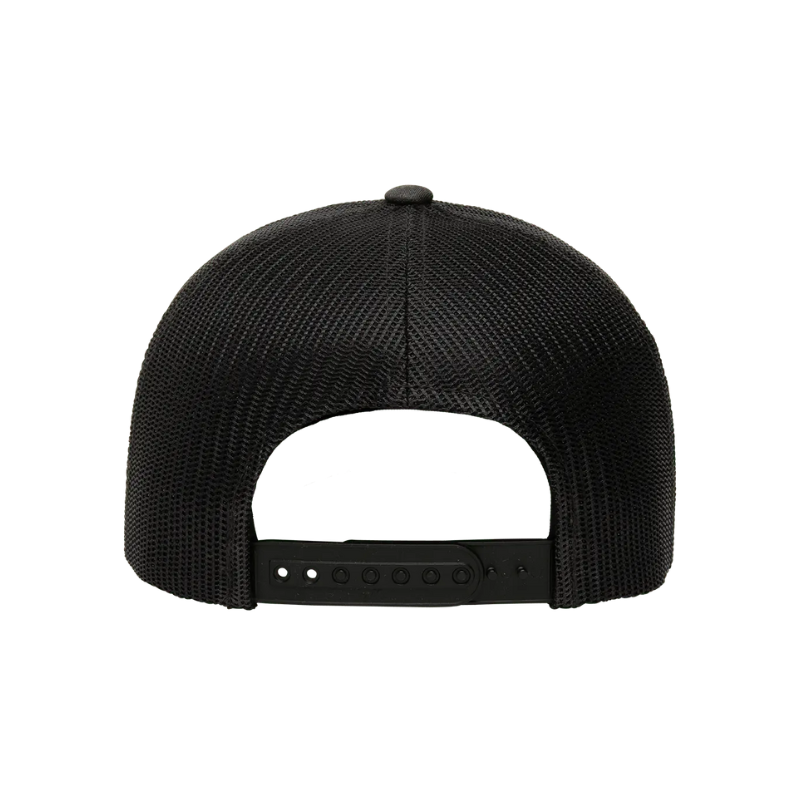 (JAN27) 6606T-DHG/BLK Retro Trucker Dark Heather Grey & Black Cap Snapback