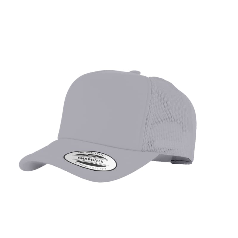 (JUNE) 6700-SV VZ Trucker Silver Cap Adjustable Fit