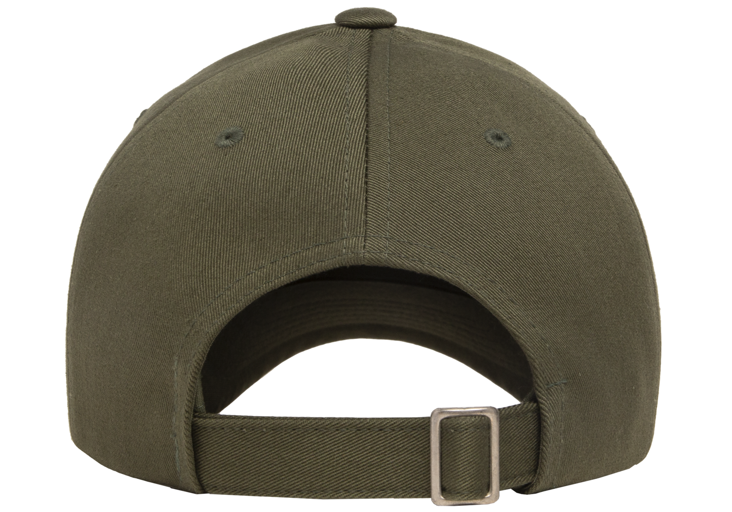 (OCTOBER) 6389-BB-ON - Olive Night Retro Unstructured with Brass Buckle Strap Adjustable Fit
