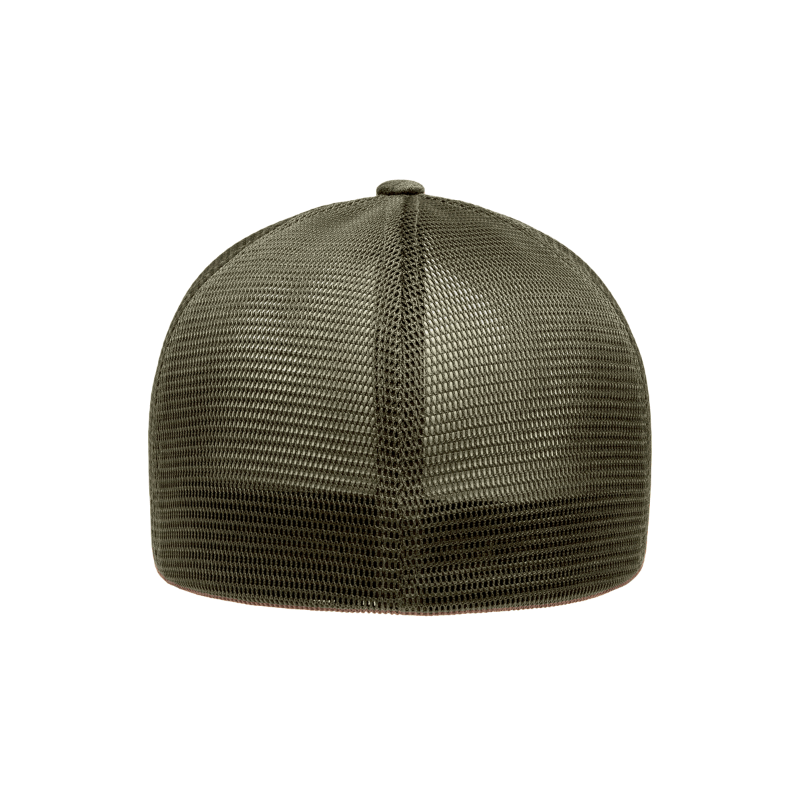 (OCTOBER) 5511UP-OLV Unipanel Mesh Olive Cap Fitted