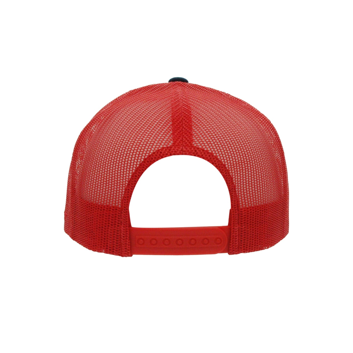 (OCTOBER) 6700-RD/WH/NVY VZ Trucker Red, White & Navy Cap Adjustable Fit
