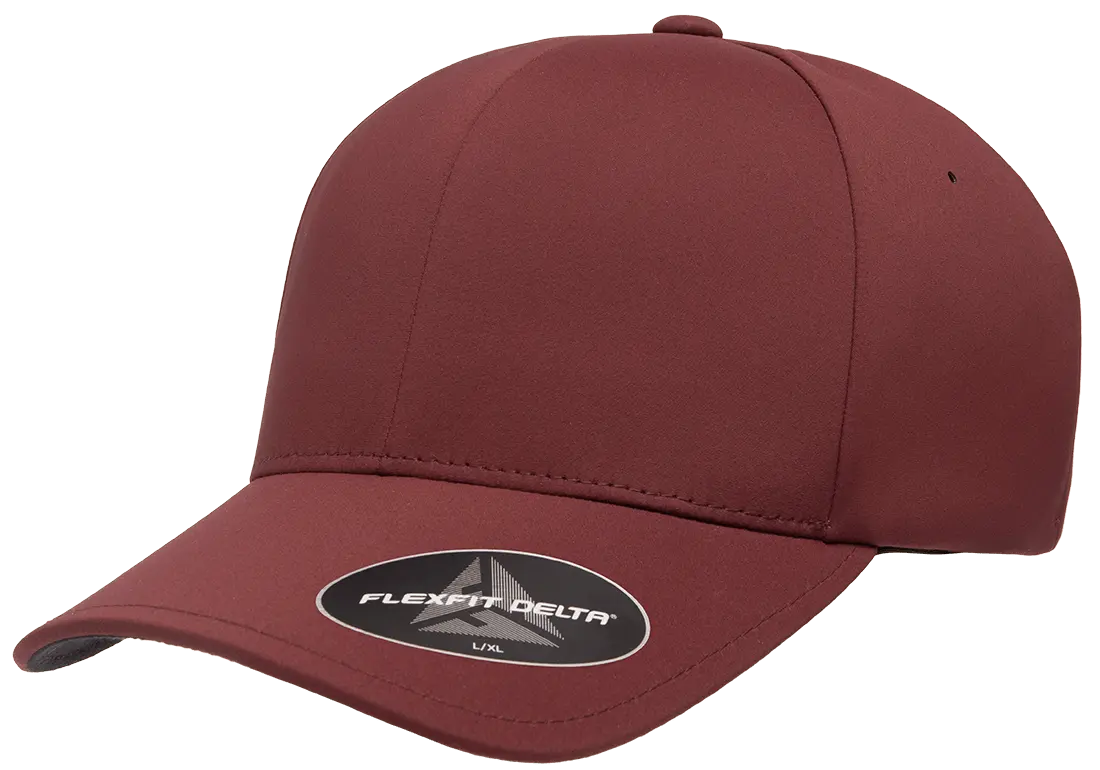 (OCTOBER) DELTA-ADJ-MRN Stylish Delta Maroon Cap with Adjustable Fit