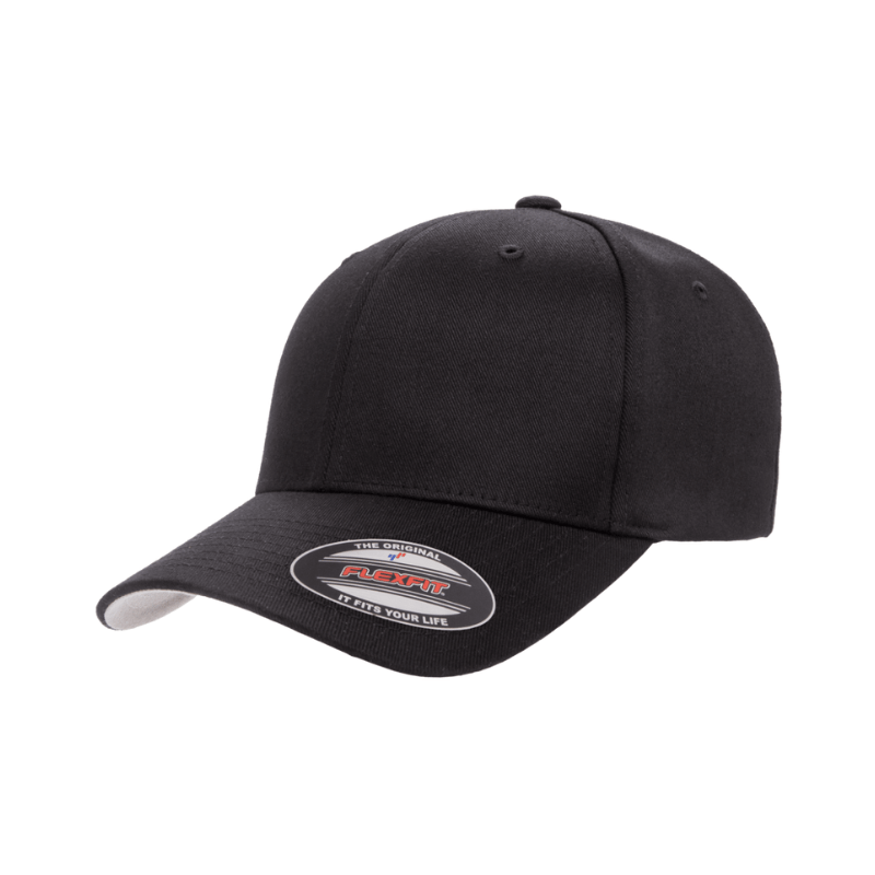 (OCTOBER) 6277-BLK Baseball Black Cap Fitted
