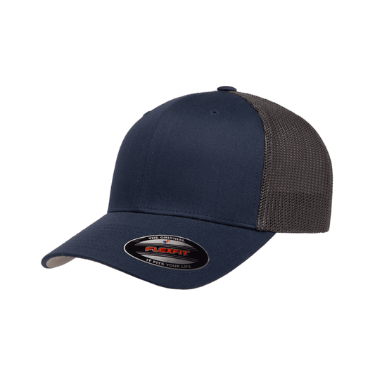 (DECEMBER) 6511T - NAVY / GRAPHITE Fitted Trucker 2 Tone Navy & Graphite Fitted