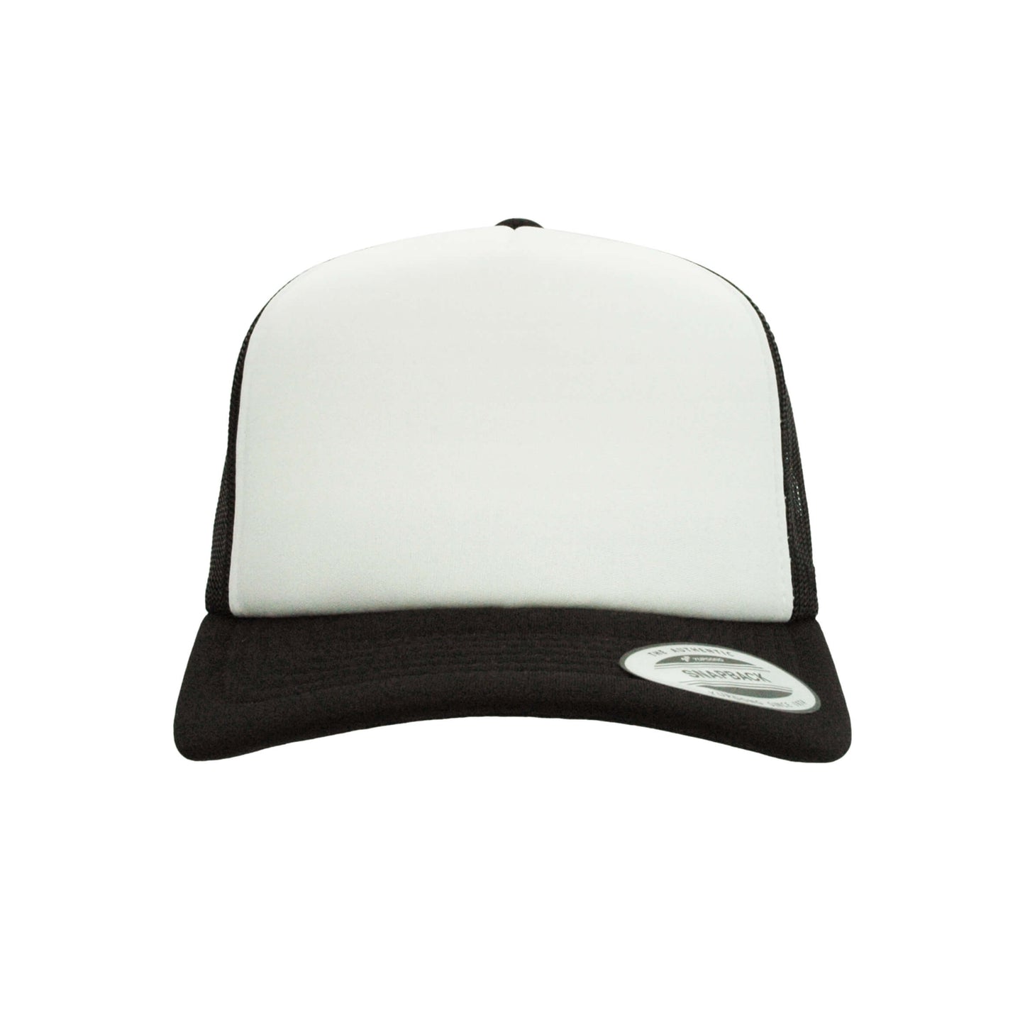 (JUNE) 6700-BWB VZ Trucker Black & White Cap Adjustable Fit