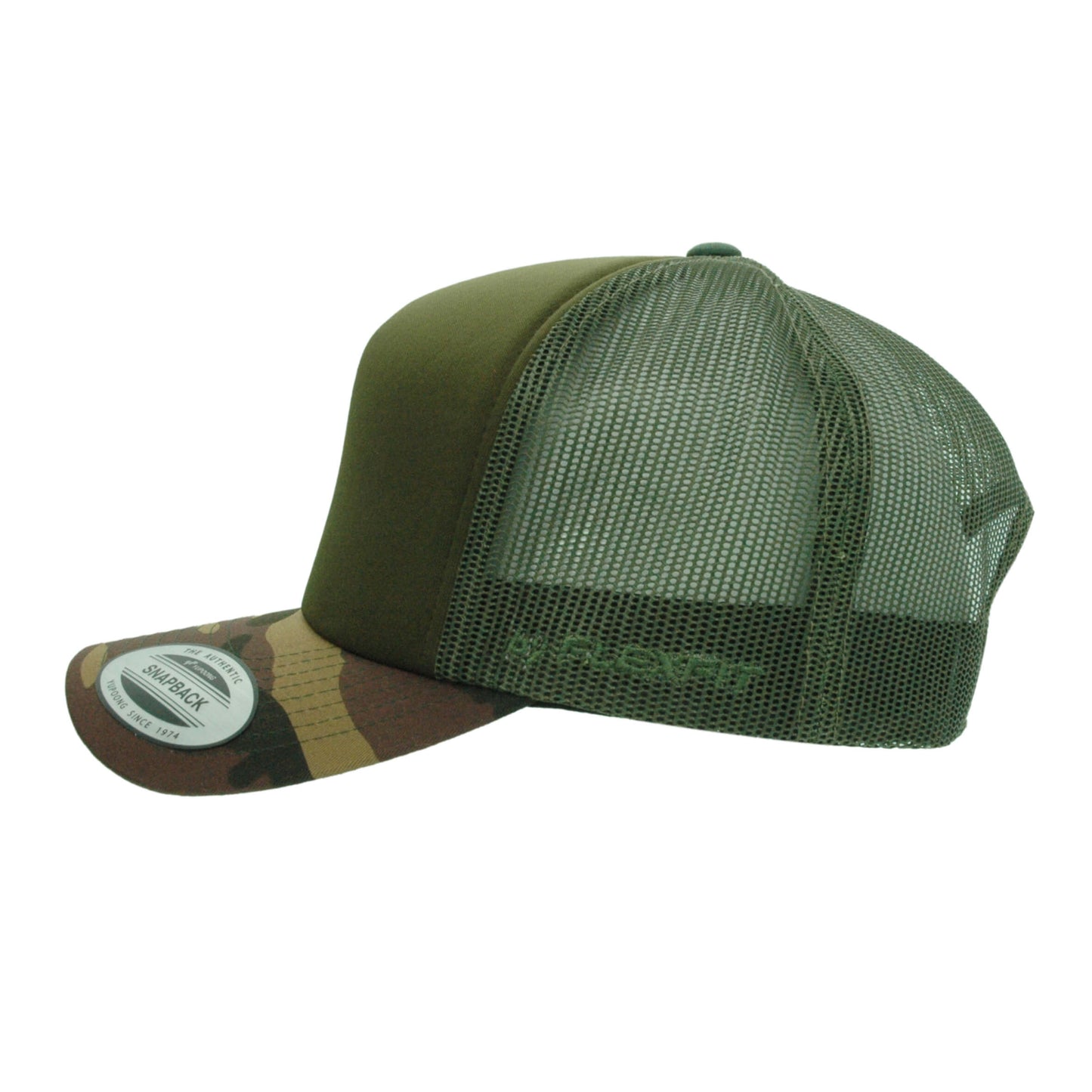 (APRIL) 6700-COC VZ Trucker Camo & Olive Cap Adjustable Fit