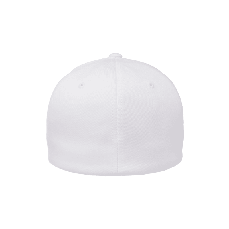 (APRIL) 6277-W Baseball White Fitted Cap