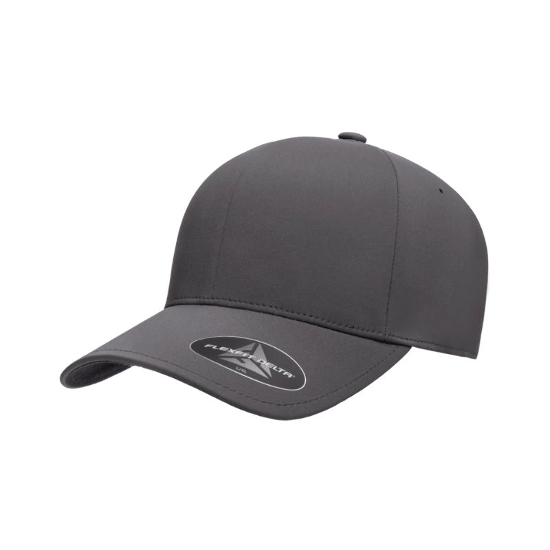 (OCTOBER) DELTA-ADJ-DG Stylish Delta Dark Grey Cap with Adjustable Fit