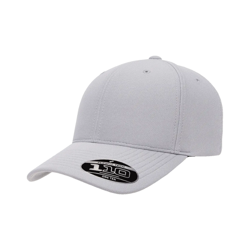 (DECEMBER) 110P-SV 110 Fit Silver Cap Cool & Dry Mini Pique Adjustable Fit