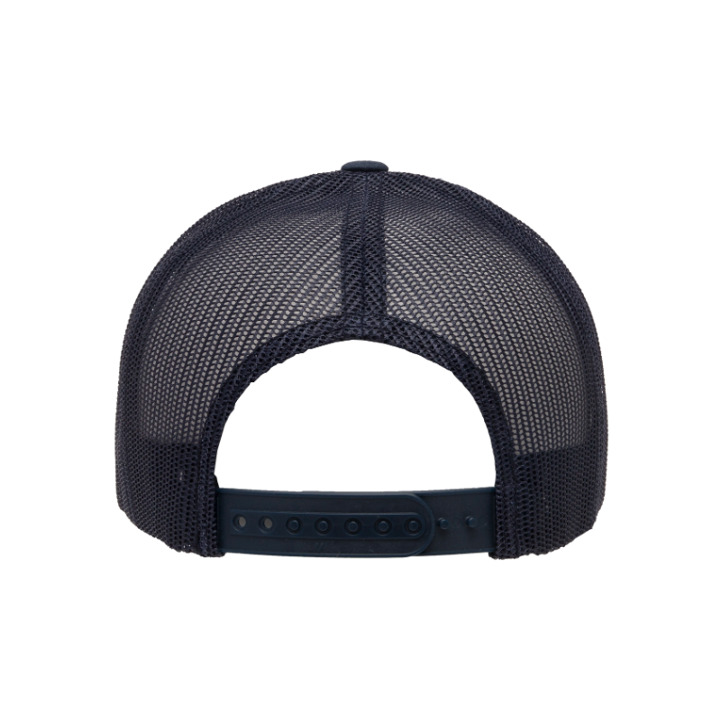 (JAN27) 6606-NVY Retro Trucker Navy Cap Snapback