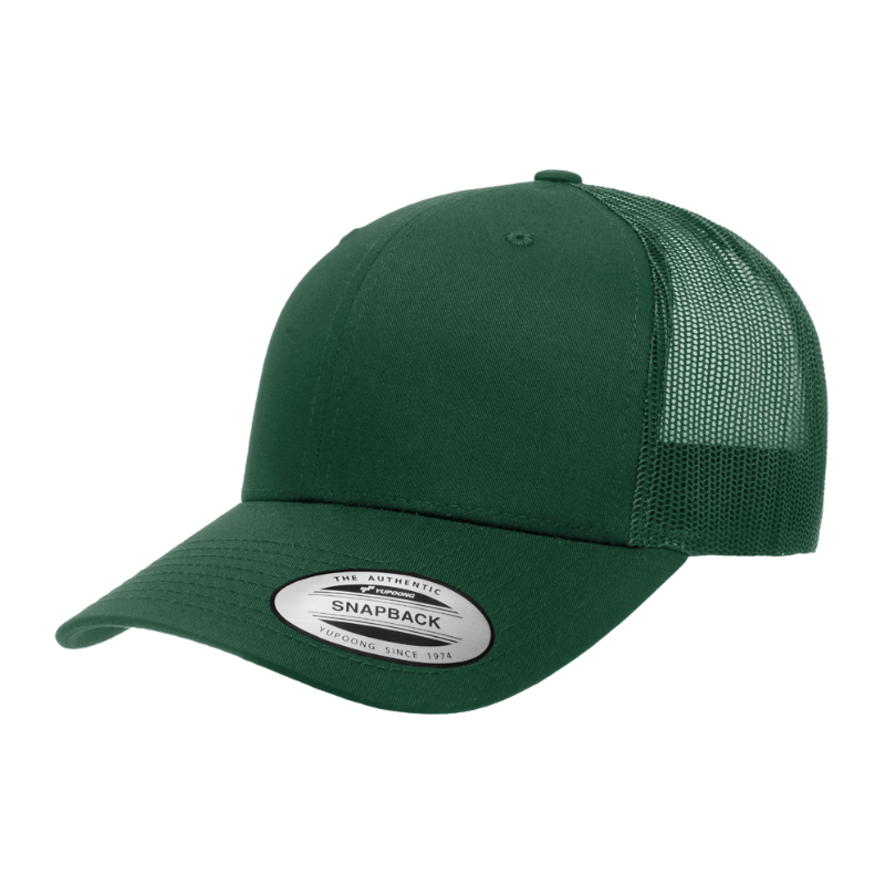 (AUG26) 6606-SPR Retro Trucker Spruce Cap Adjustable Fit