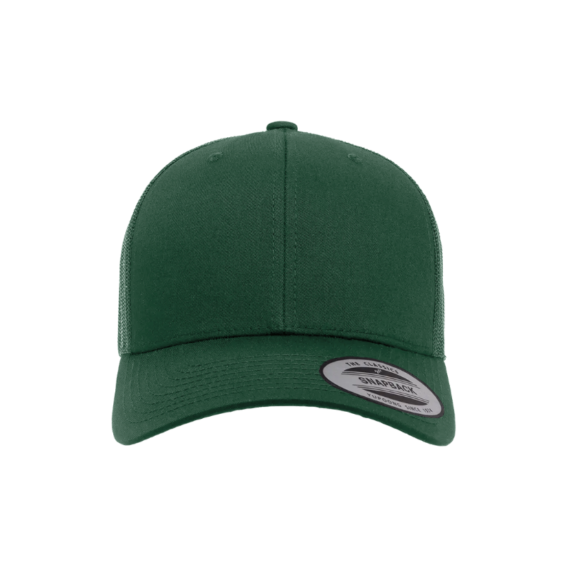 (AUG26) 6606-SPR Retro Trucker Spruce Cap Adjustable Fit