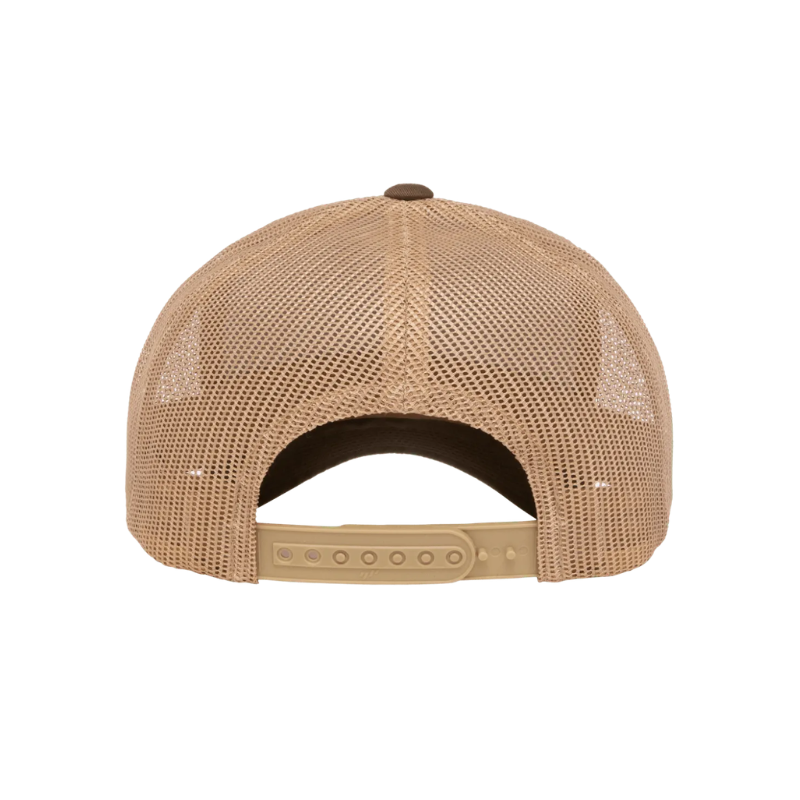 (APRIL) 6606T-MOS/KH Retro Trucker Moss & Khaki Cap Snapback