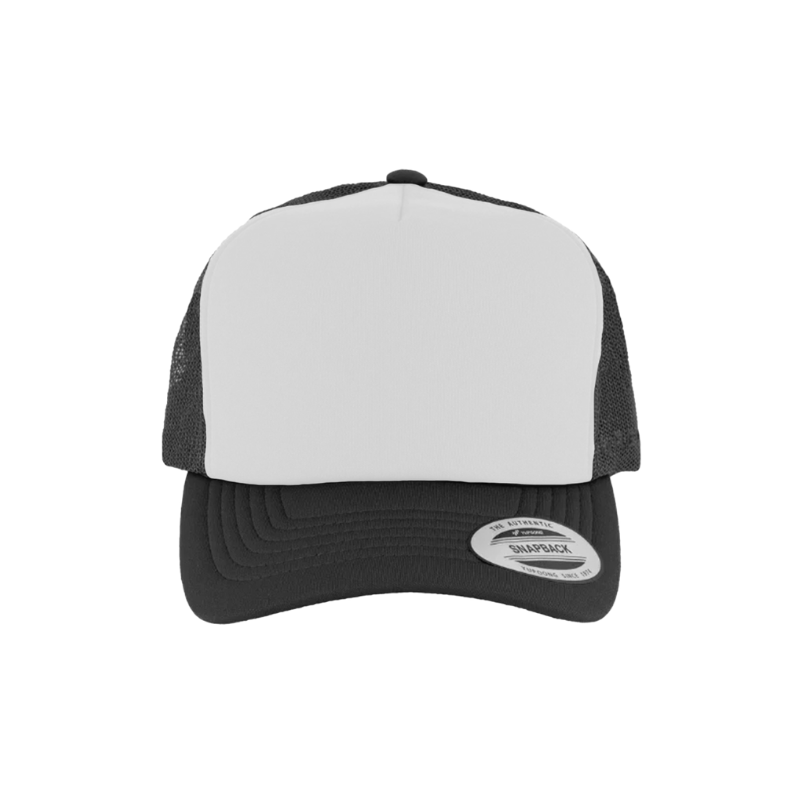 (MAR27) 6700-BWB VZ Trucker Black & White Cap Snapback