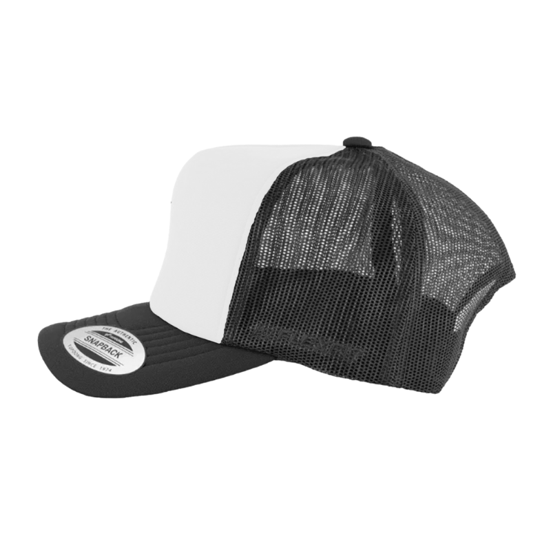 (MAR27) 6700-BWB VZ Trucker Black & White Cap Snapback