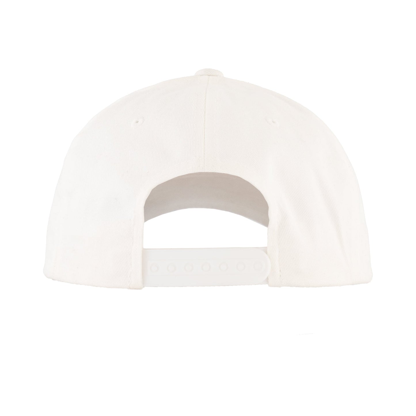 (AUG26) 6389X-WHT Retro Cotton Blend White Snapback Adjustable Fit
