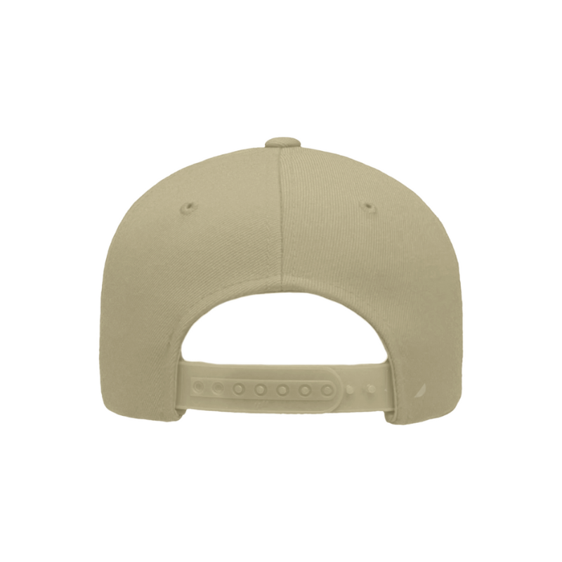 (APRIL) 6389X-KH - X-Cap Khaki Retro Cotton Blend Snapback Adjustable Fit