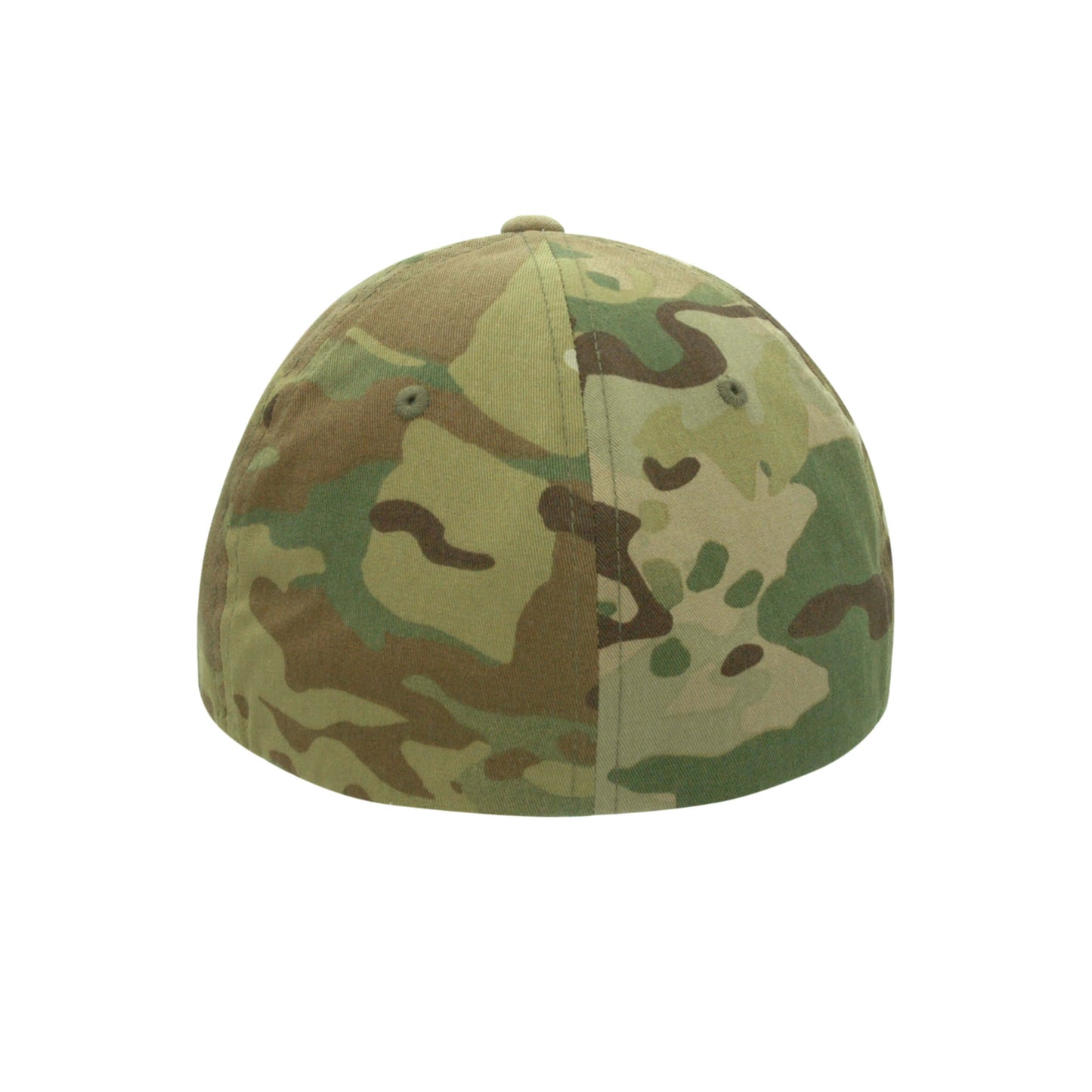 (APRIL) 6277MC-CF Baseball Multicam Cap Fitted