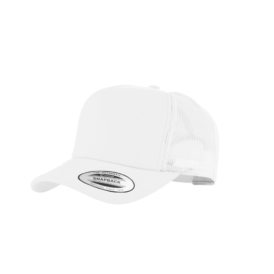 (AUG26) 6700-WHT VZ Trucker White Cap Snapback