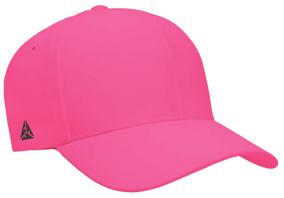 (OCTOBER) DELTA-ADJ-HOT.PNK Stylish Delta Hot Pink Cap with Adjustable Fit