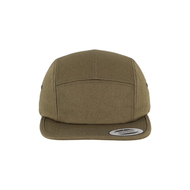 (APRIL) 7005-OLV Jockey Style Olive Cap Adjustable Fit