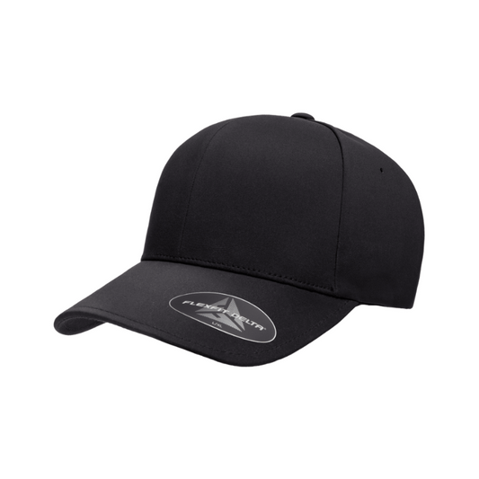 (OCTOBER) DELTA-ADJ-BLK Stylish Delta Black Cap with Adjustable Fit