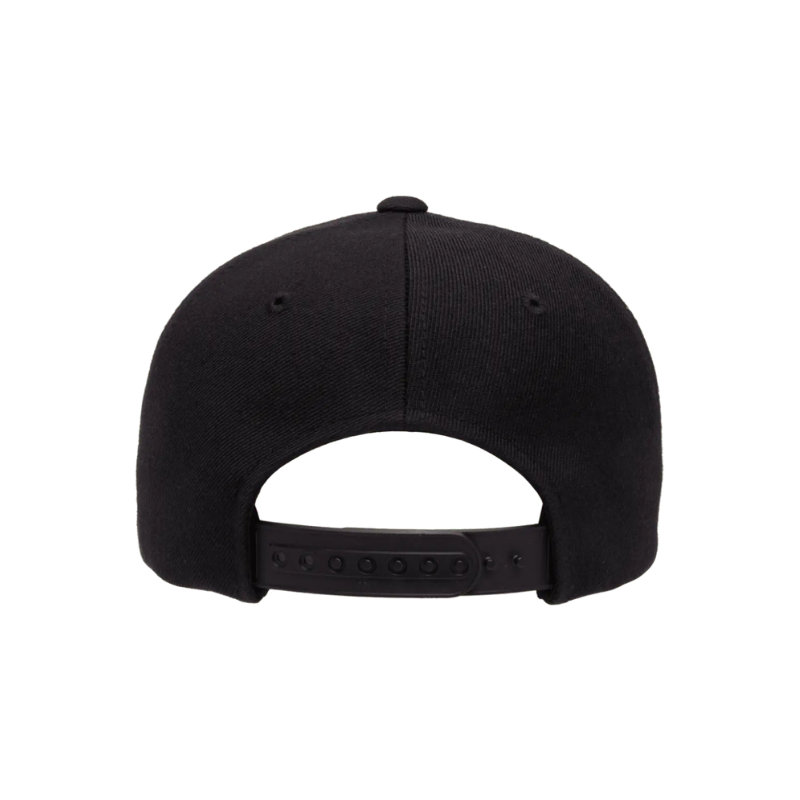 (APRIL) Y-6389X-BLK - YOUTH X-Cap Black Retro Cotton Blend Snapback Adjustable Fit