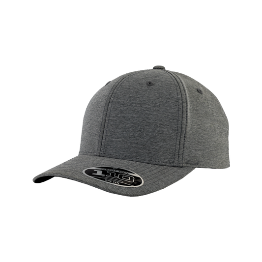 (APRIL) 110HB-DHG 110 Hybrid Dark Heather Grey Cap Adjustable Fit