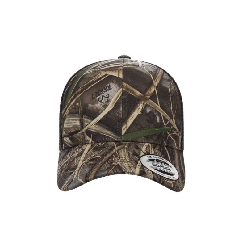(JAN27) 6606RC-MAX Retro Trucker Realtree Camo Brown Cap Snapback