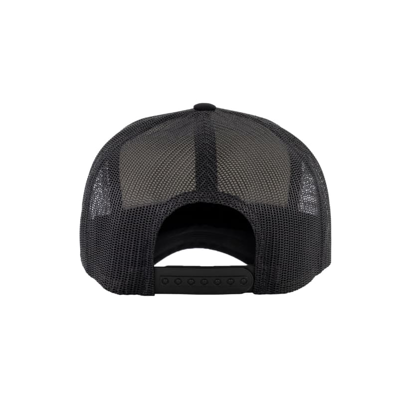 (NOVEMBER) 6700-BLK VZ Trucker Black Cap Adjustable Fit