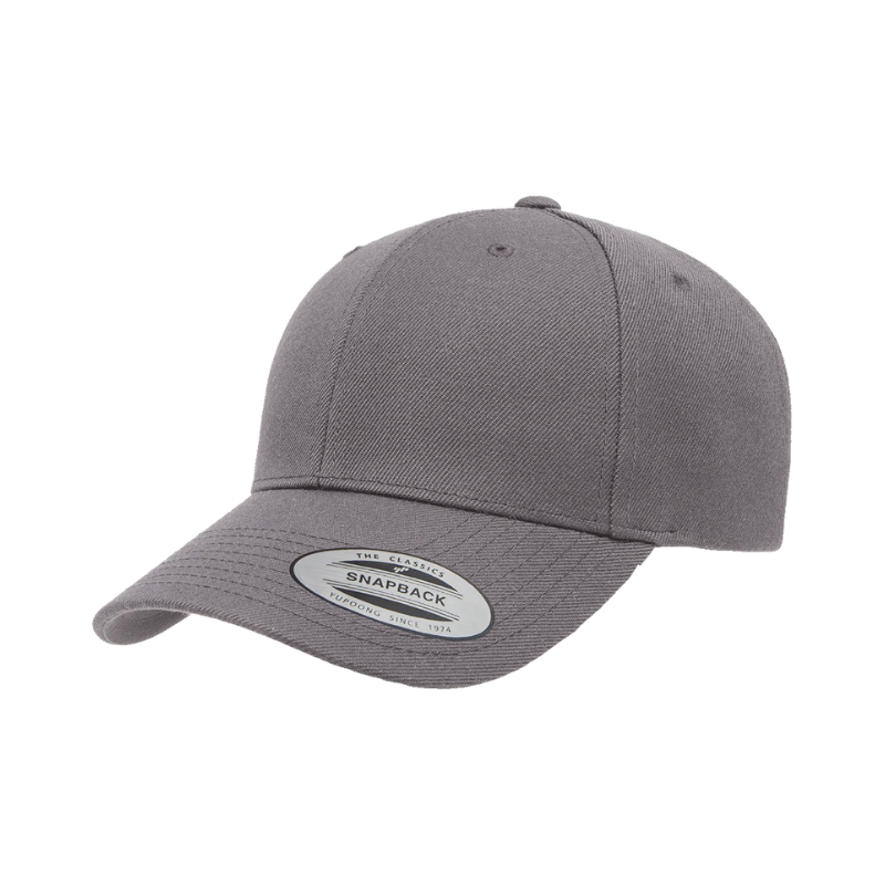 (FEBRUARY) 6389X-DG - X-Cap Drak Grey Retro Cotton Blend Snapback Adjustable Fit