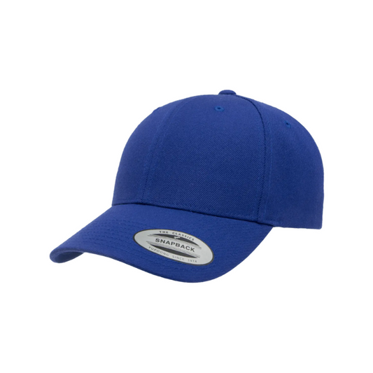 (FEBRUARY) 6389X-RB - X-Cap Royal Blue Retro Cotton Blend Snapback Adjustable Fit