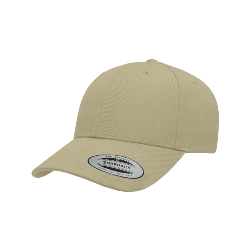 (FEBRUARY) 6389X-KH - X-Cap Khaki Retro Cotton Blend Snapback Adjustable Fit