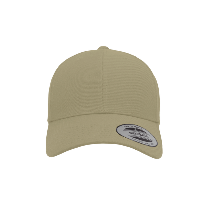 (FEBRUARY) 6389X-KH - X-Cap Khaki Retro Cotton Blend Snapback Adjustable Fit