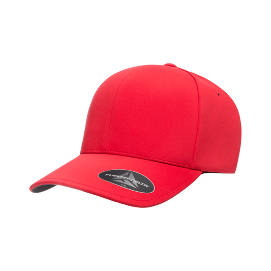 (JANUARY) DELTA-ADJ-RED Stylish Delta Red  Cap with Adjustable Fit