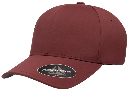 (OCTOBER) DELTA-ADJ-MRN Stylish Delta Maroon Cap with Adjustable Fit
