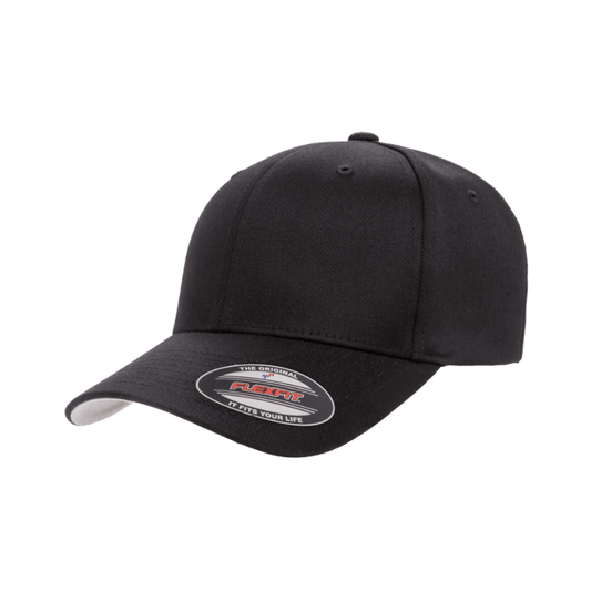 (OCTOBER) 6277-BLK Baseball Black Cap Fitted